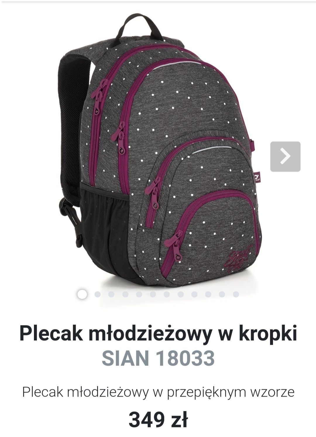 Plecak Topgal SIAN 18033