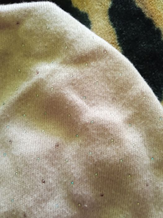 Czapka pudrowy róż + szalik z polaru