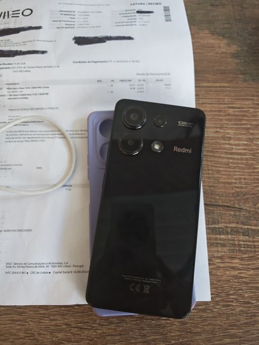 Xiaomi Redmi Note 13 6GB/128GB Dual Sim Preto C/Garantia Ace