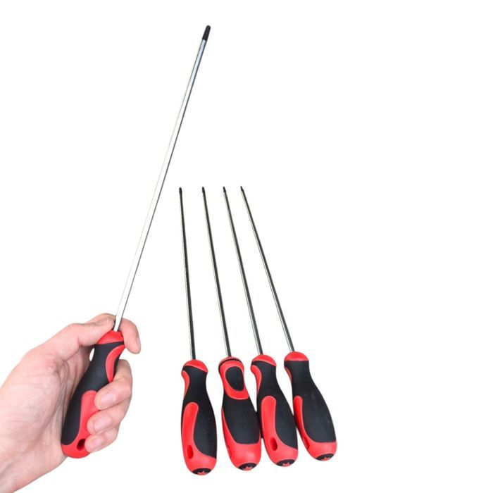 Набір викруток TORX з отвором T15 20 25 27 30 300 мм набор отверток