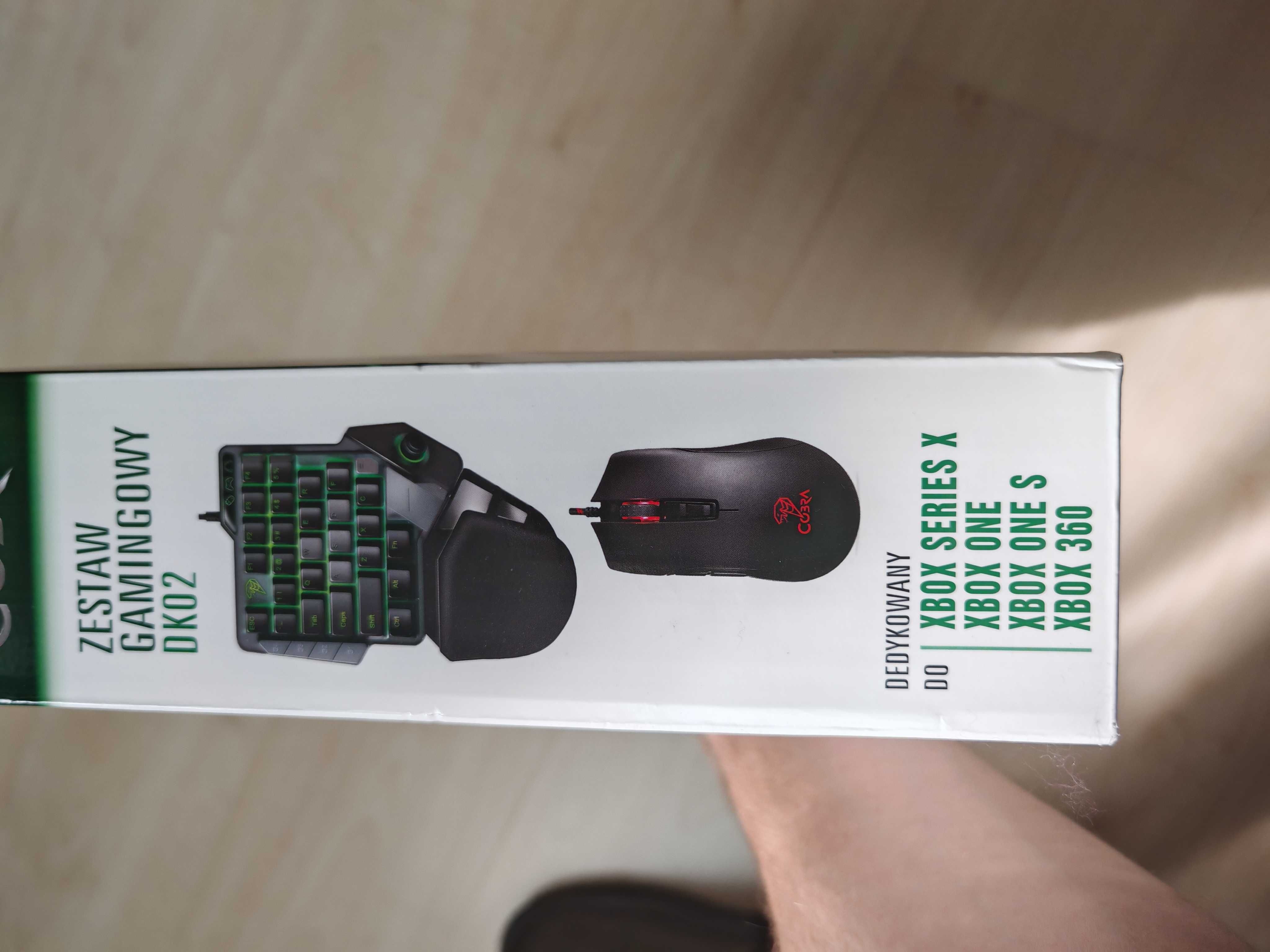 Klawiatura + mysz do Xbox X, One, One S, 360