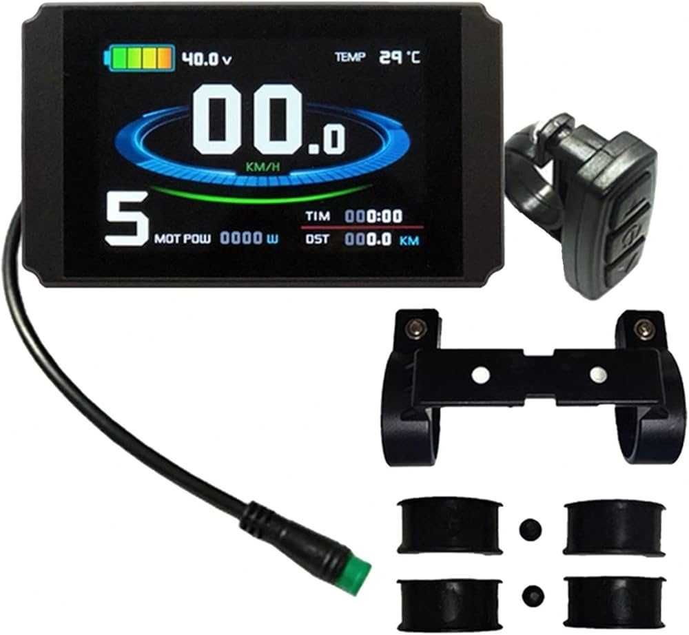 Wyświetlacz KT-LCD8H rower elektryczny ebike Kolorowy E-Bike LCD8 HIGO