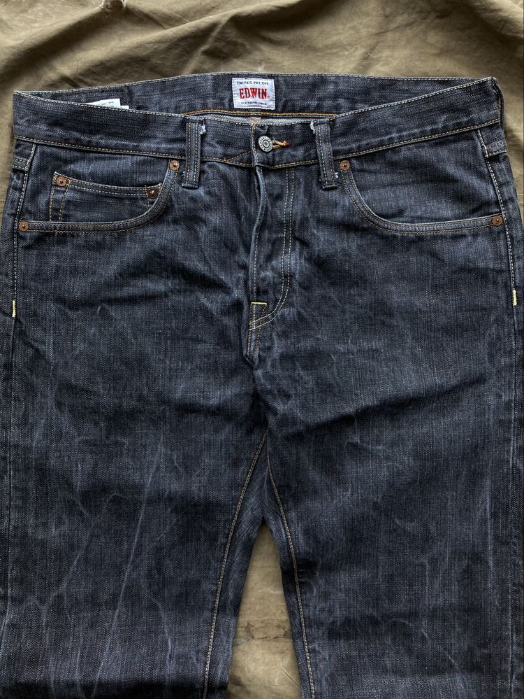 Мужские Джинсы Edwin Japan Jeans штаны 36х34