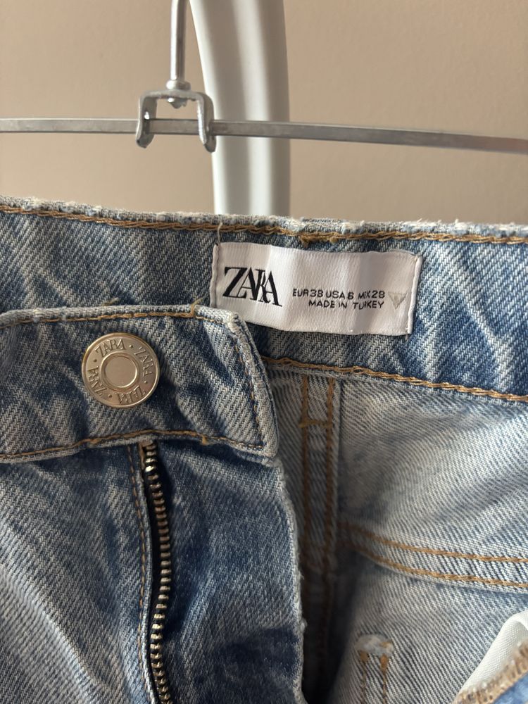 Джинси zara блакитні