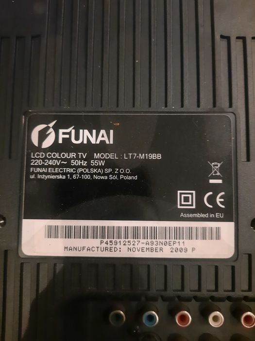 Telewizor Funai LG tanio transport