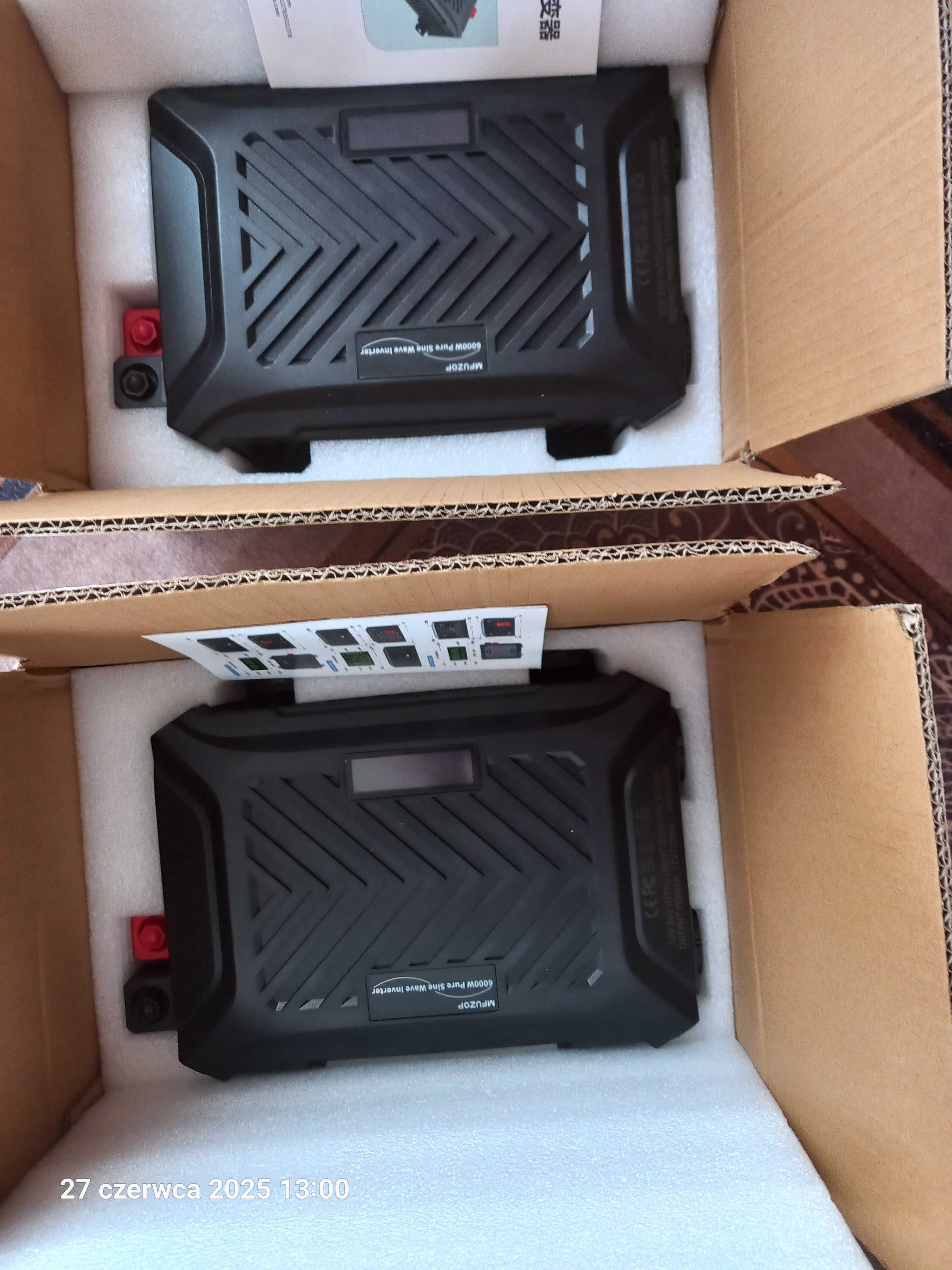 Przetwornica 3000w czysty sinus 12/230v