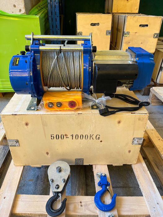 ЛЕБІДКА 500/1000кг , 220В | Электро лебедка| РОЗПРОДАЖ !