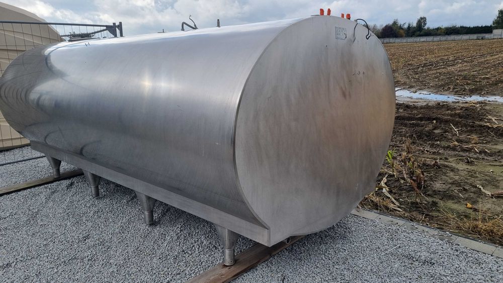 Zbiornik ze stali ko kwasoodpornej nierdzewnej na wodę 8000 litrów