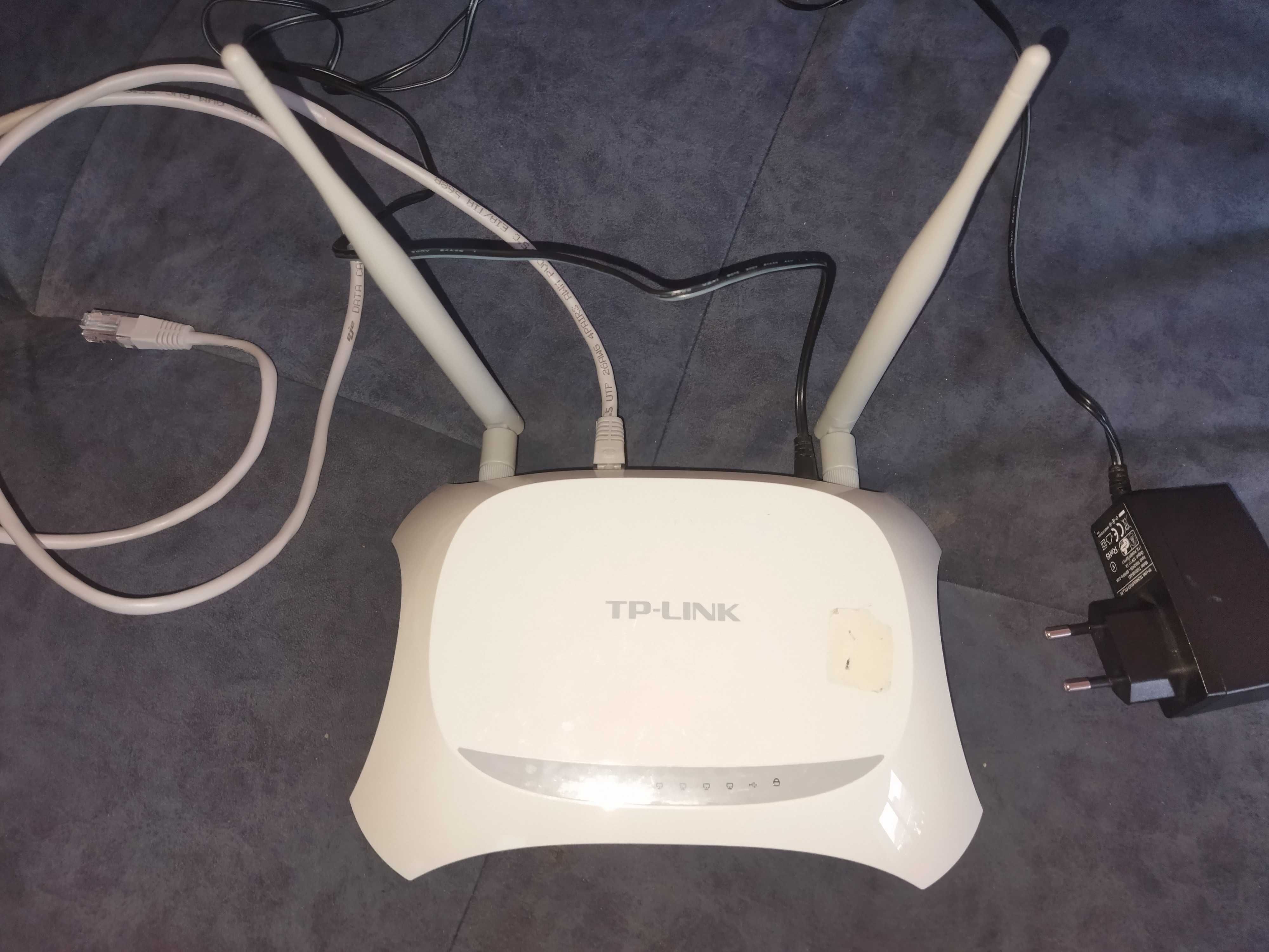 Маршрутизатор роутер  інтернет WiFi4 TP-Link TL-MR3420 2-х антенний