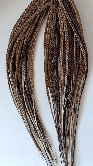 Warkoczyki, Afrofryzura , Afrowarkocze Warkocze zestaw (57 )