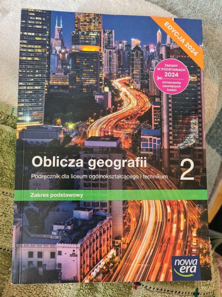 Książka do geografi