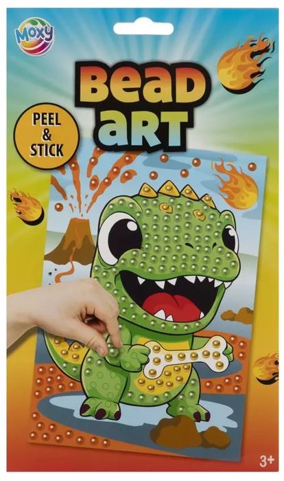 Koraliki A5 odpinane i naklejane Dino. ANTELLA