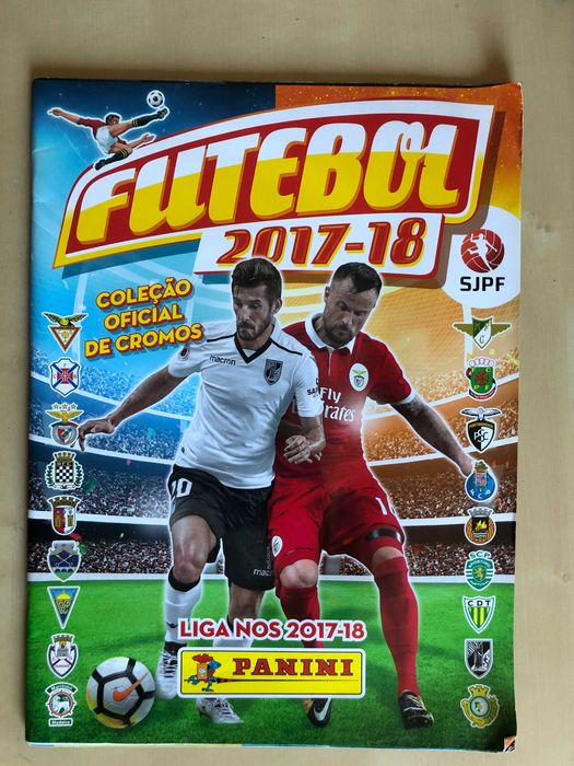 Caderneta futebol I Liga 2017/18 (vazia)