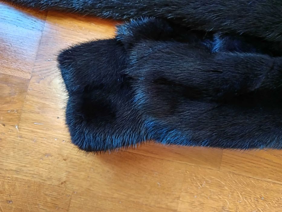 Casaco Vison Preto Impecável