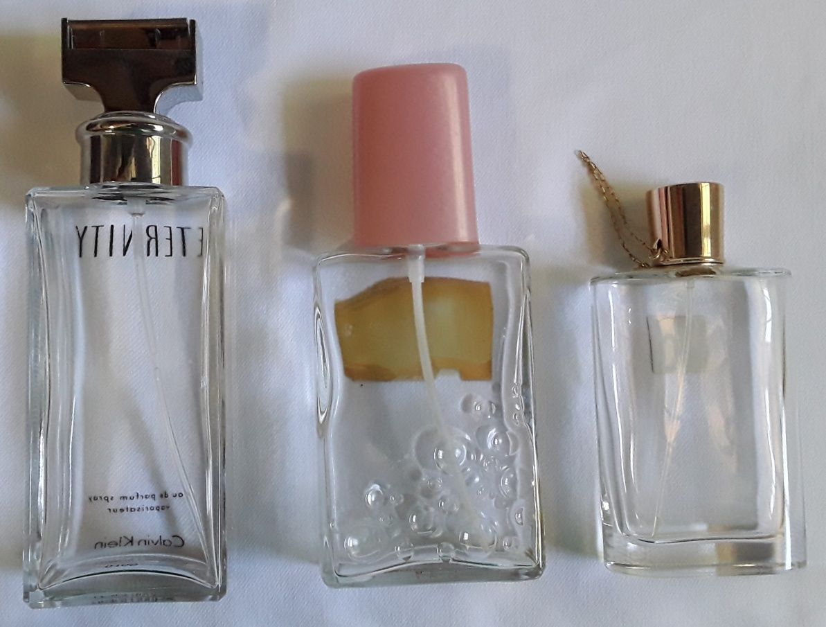 Frascos de perfume vazios para coleccionadores