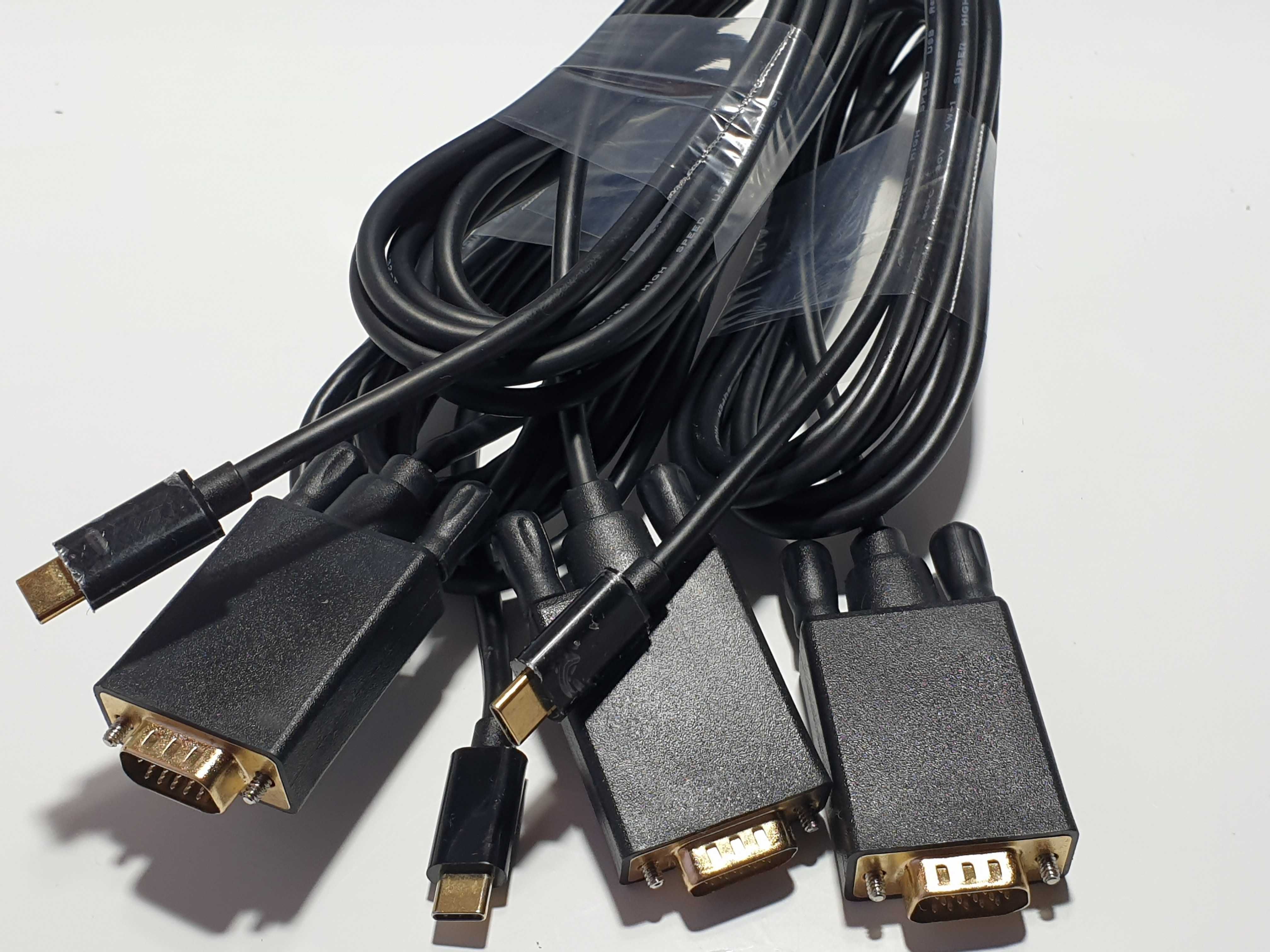 кабель USB 3.1 Type C to VGA Kenable 2м