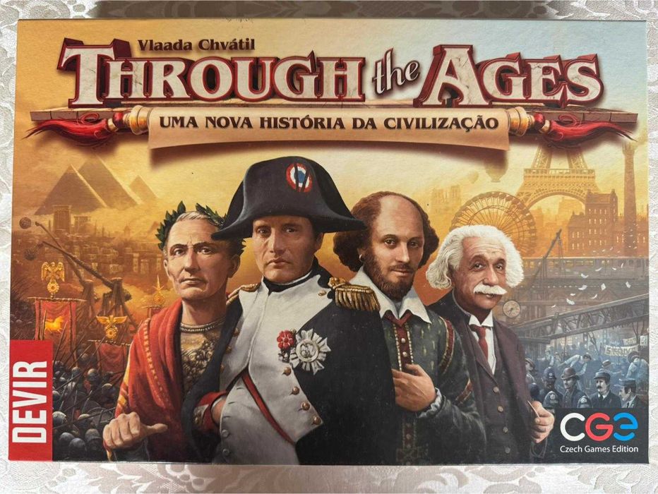 Jogo Tabuleiro Through The Ages