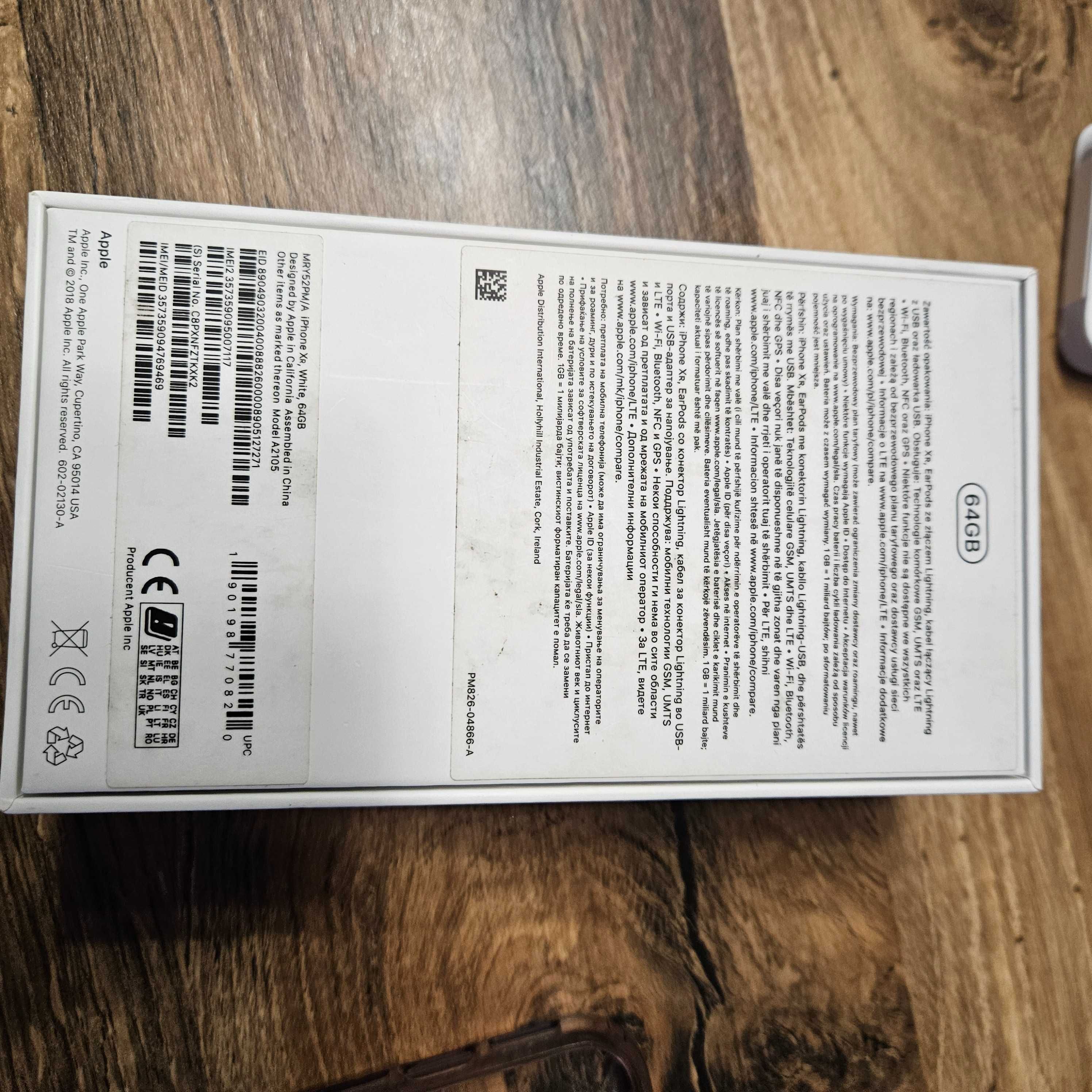 iphone xr bialy 64GB
