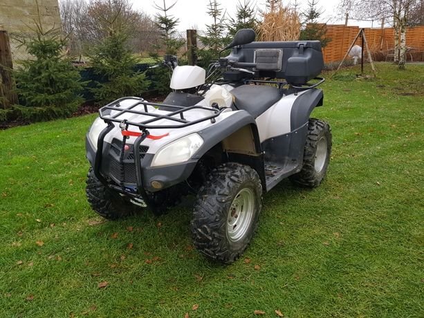 Quad Kymco mxu 500 4x4 irs homologacja