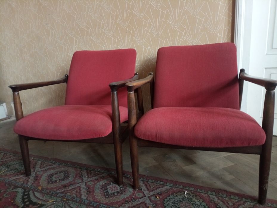 Fotele retro rok produkcji 1970