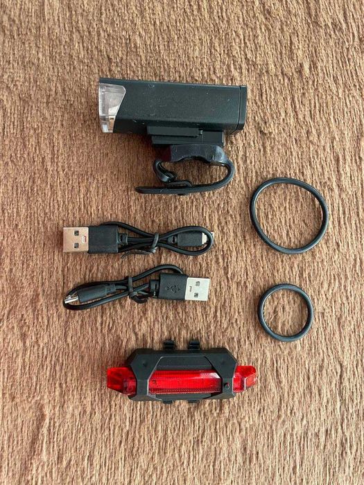 Фонарик для велосипеда, самоката на usb зарядке