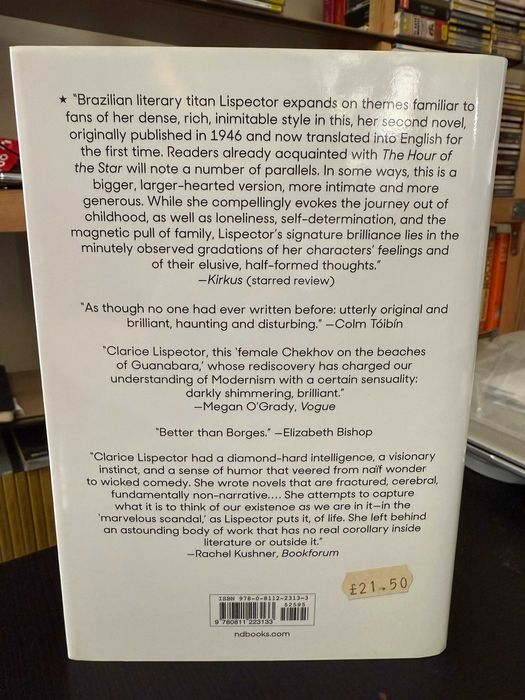 Clarice Lispector – The Chandelier - O Lustre