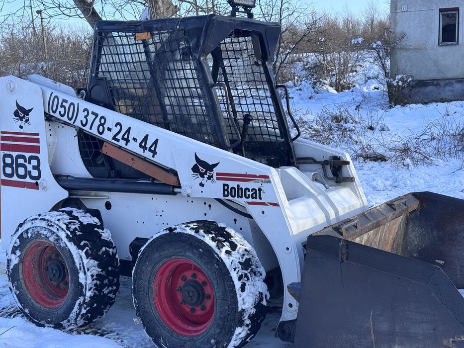 BOBCAT 863 бобкат погрущик навантажувач