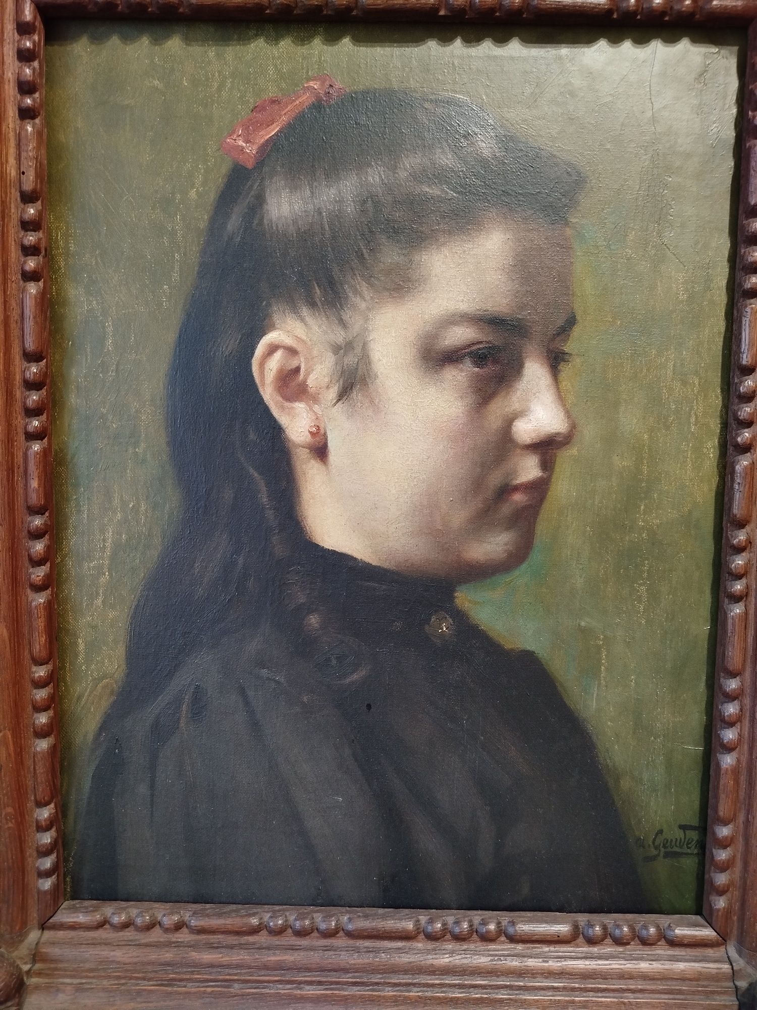Portret młodej kobiety