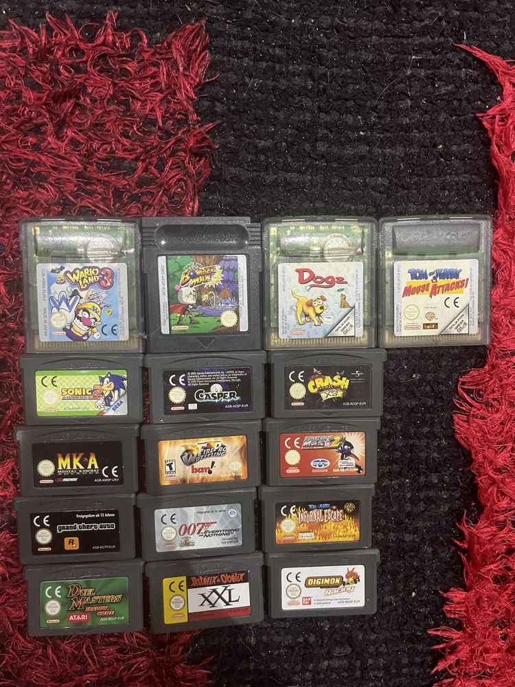 Jogos para gameboy advance.