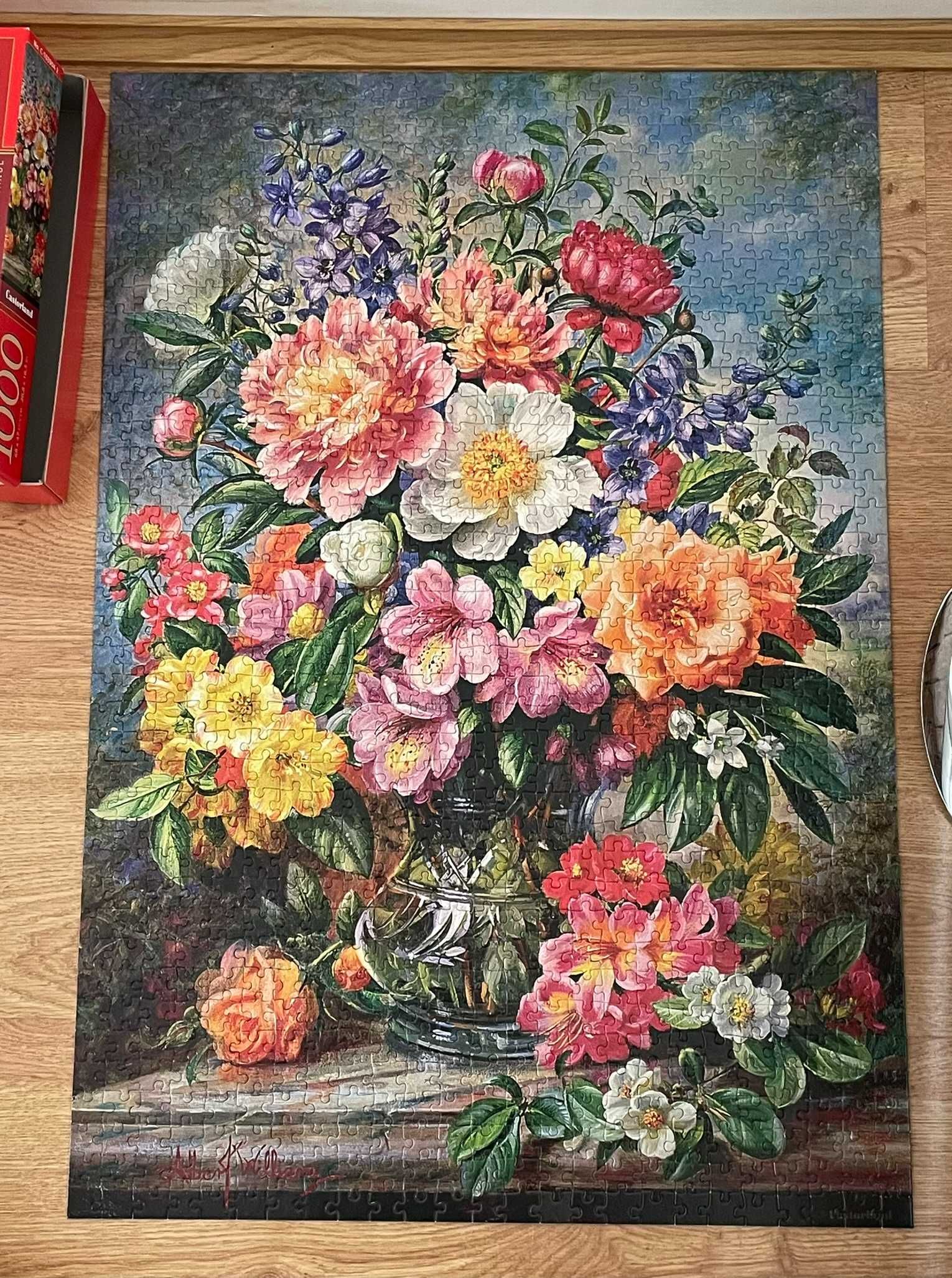 Puzzle Castorland 1000 el. Kwiaty June flowers in radiance