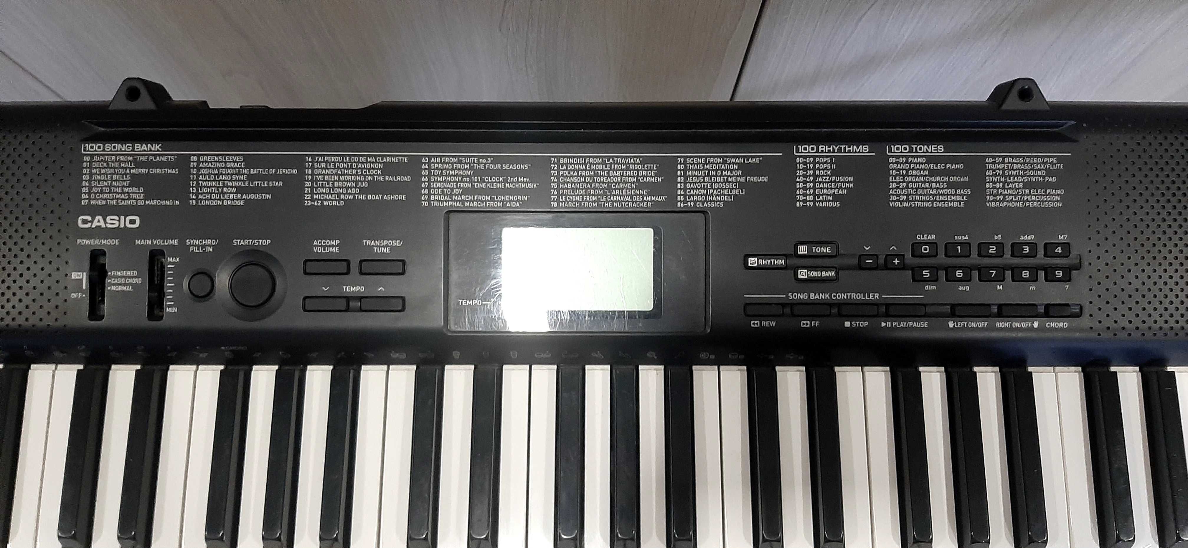 Синтезатор CASIO CTK - 1150. Цифрове піаніно, клавіши