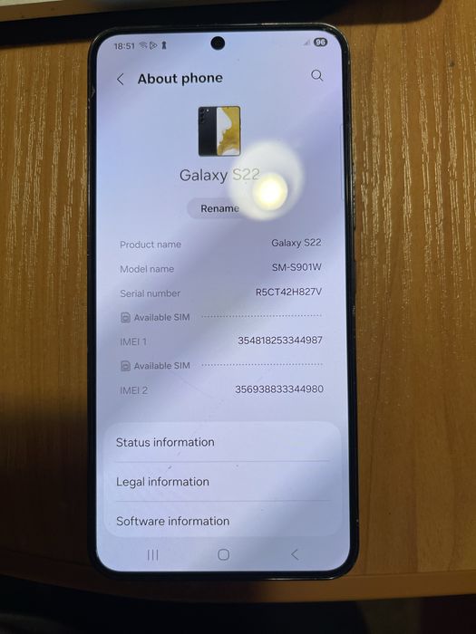 Продам Samsung s22 8/256