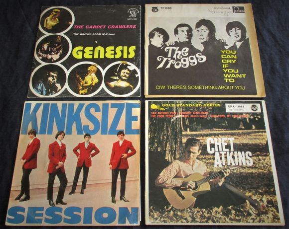 Disco Vinil Single A Internacional Chet Atkins Troggs Kinksize Genesis