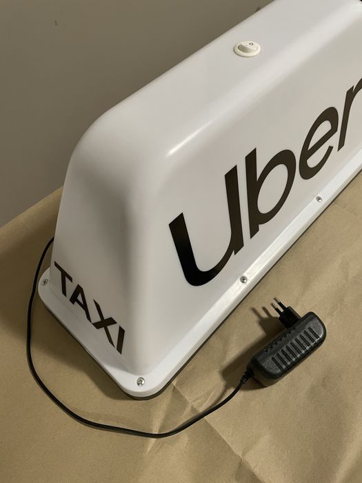 Lampa nocna taxi uber