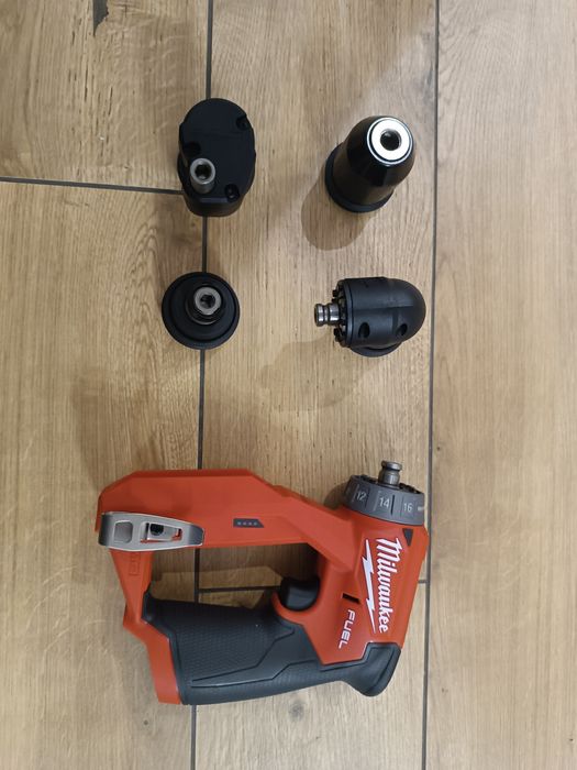 Milwaukee M12 FDDXKIT-0X Wiertarko wkrętarka 4 głowice wymienne FUEL