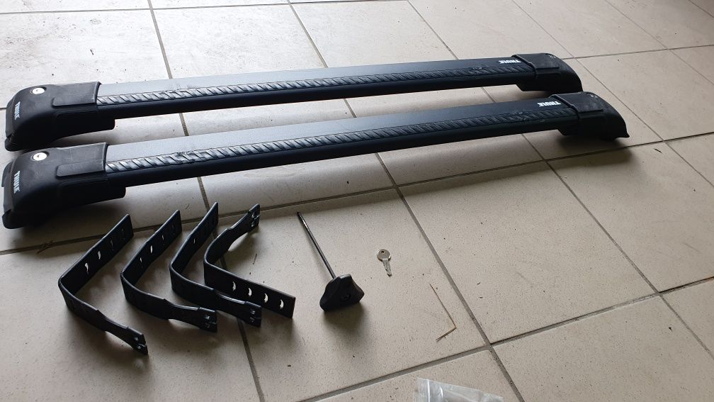 Belki dachowe thule wingbar edge 958xb black / czene. Jeep renegade