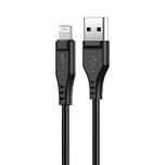 Acefast kabel Mfi Usb - Lightning 1,2m, 2,4a czarny (c3-02 black)