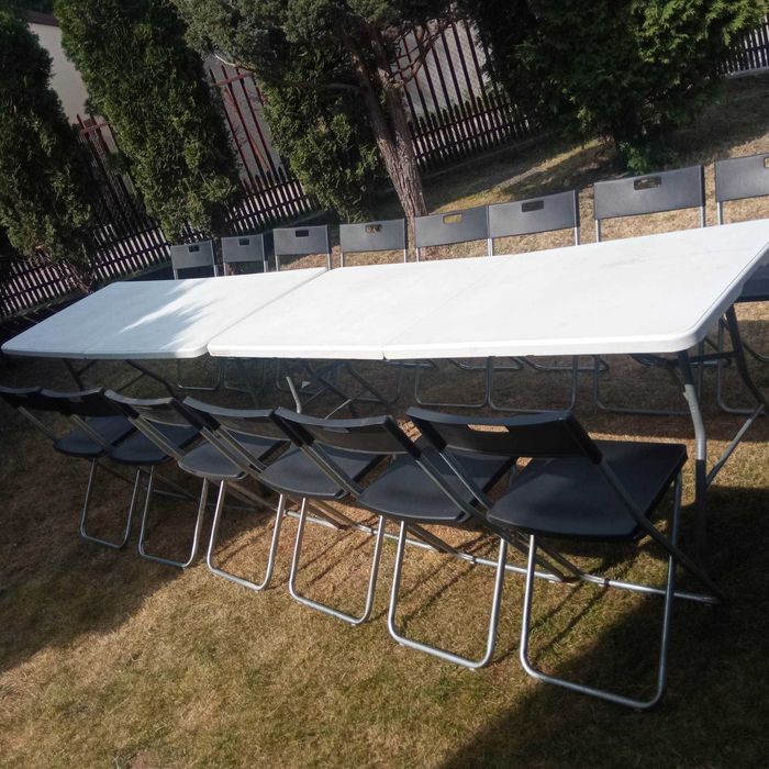 Wynajem stołu, krzeseł