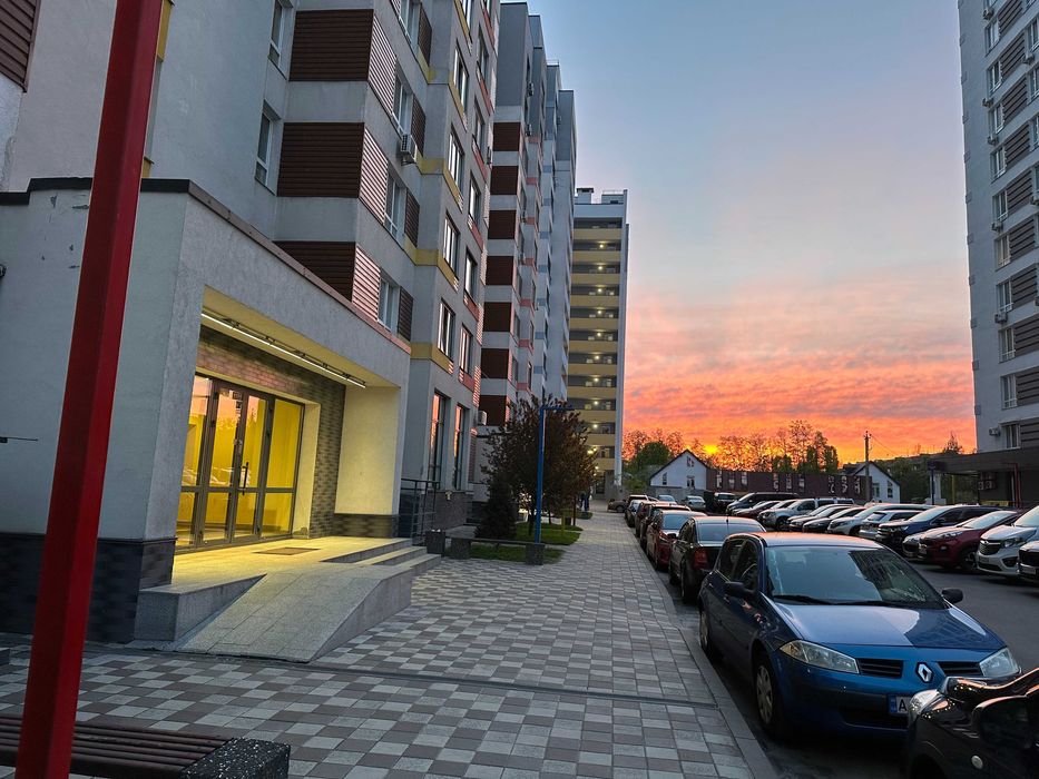 Оренда 1 к 42 кв м  Акварелі 2 Вишневе 5- й поверх З гардеробною