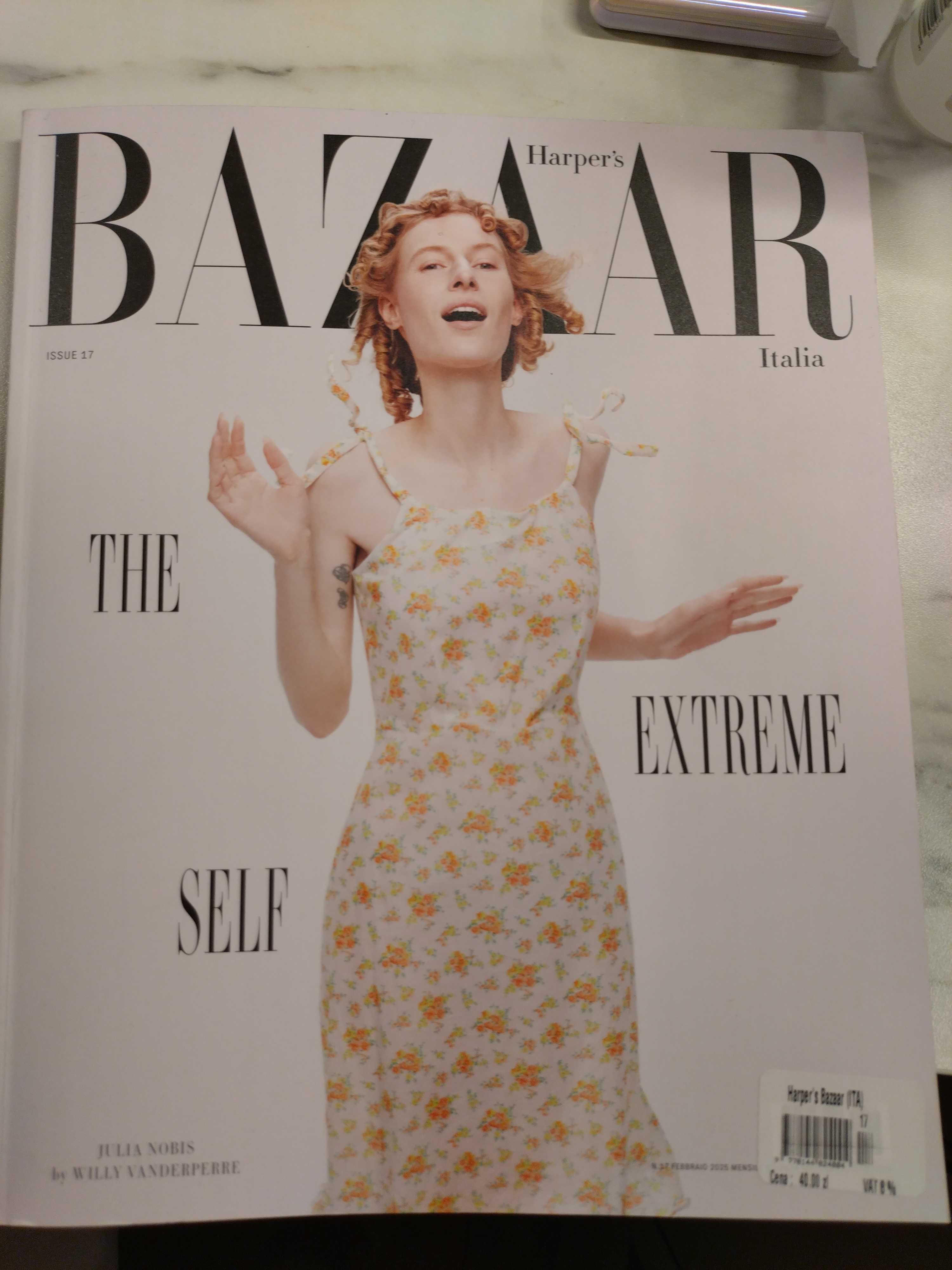 Brytyjski Vogue Bazaar czasopismo