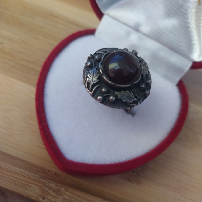 Srebrny pierścionek Warmet Dąbek