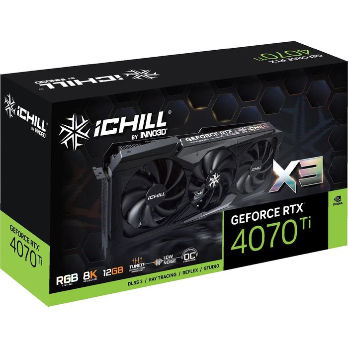 Rtx 4070ti Inno3D Ichill super stan
