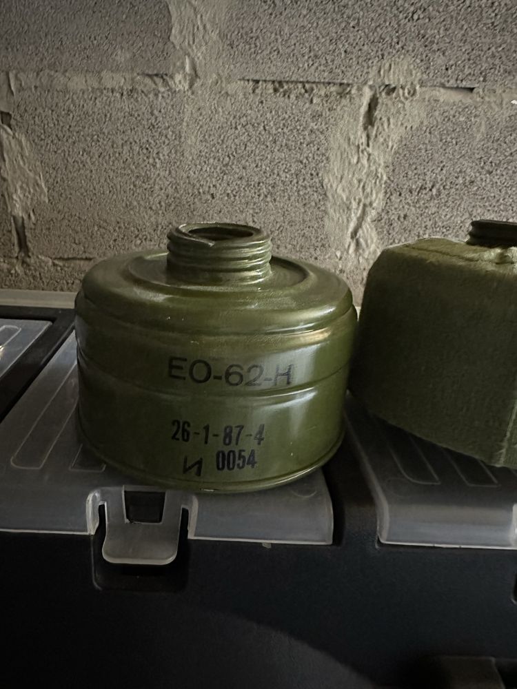 Фільтр противогаза ЕО-62К