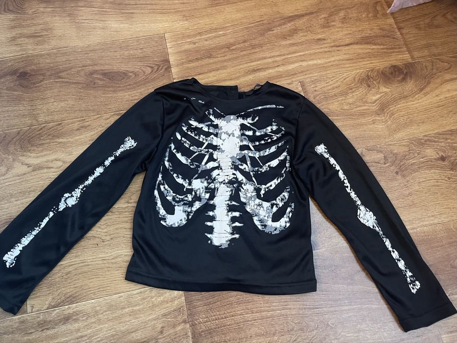 Реглан george 7-8 р 122-128 см. Скілет, хеловін