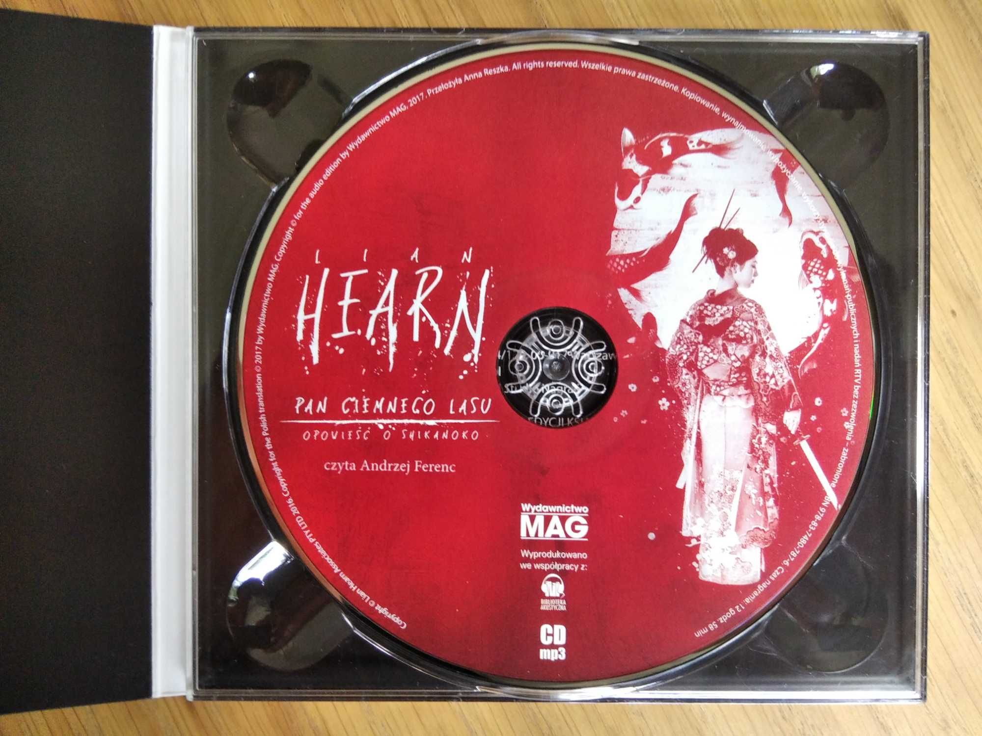 Lian Hearn - Cesarz ośmiu wysp + Pan Ciemnego Lasu -2x audiobook (2CD)
