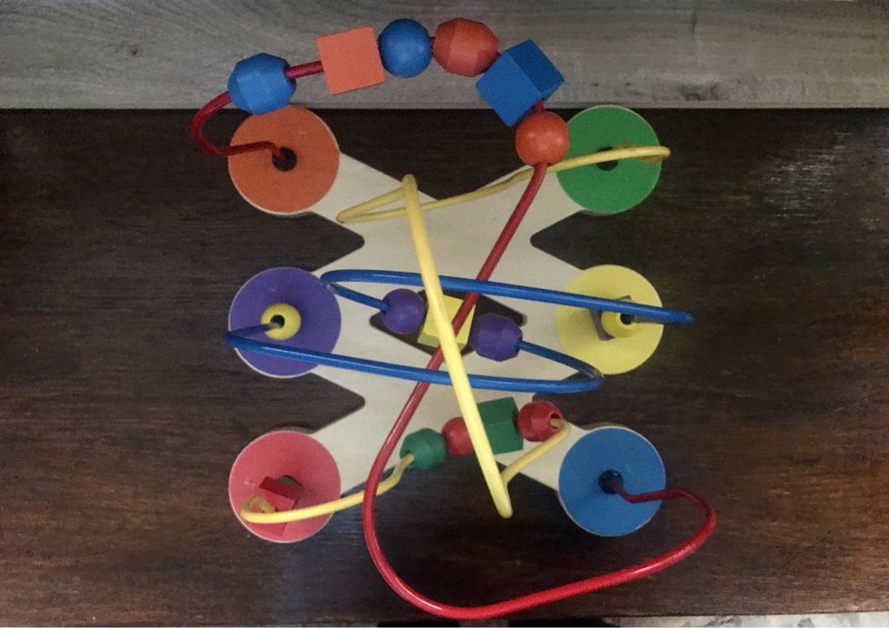 Спіралька лабіринт іграшка для розвитку сенсорики, моторики