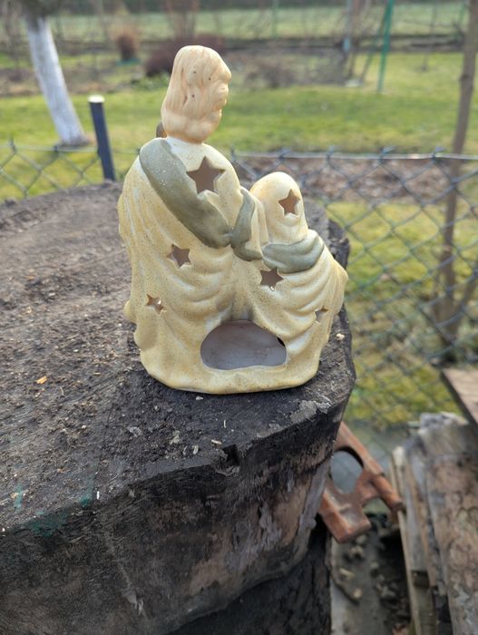 Figurka świąteczna lampion.