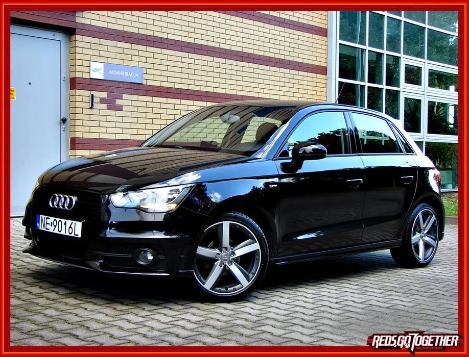 Audi A1 Sportback Zarejestrowana S-line Sportback Doinwestowana Alu Parktronik Oryginał