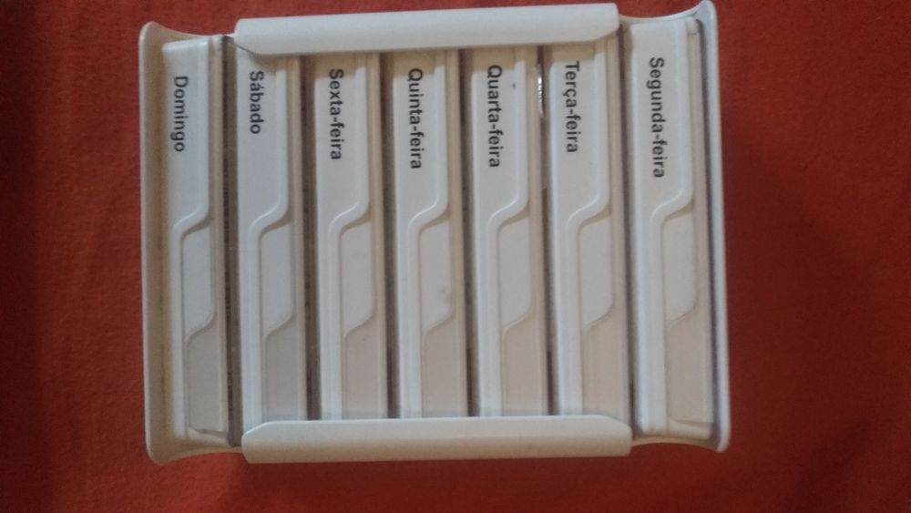 Caixas para comprimidos