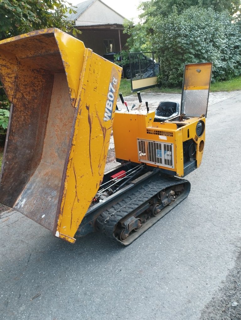 Wozidło budowlane na gąsienicach silnik diesel